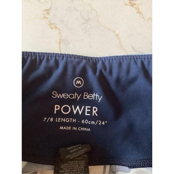Sweaty Betty Power 7/8 Leggings Sz M Tropical Print - Picture 5 of 9
